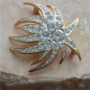 Museum Company Brooch, Fireworks - UNUSED - Signed, Original Broch/Box